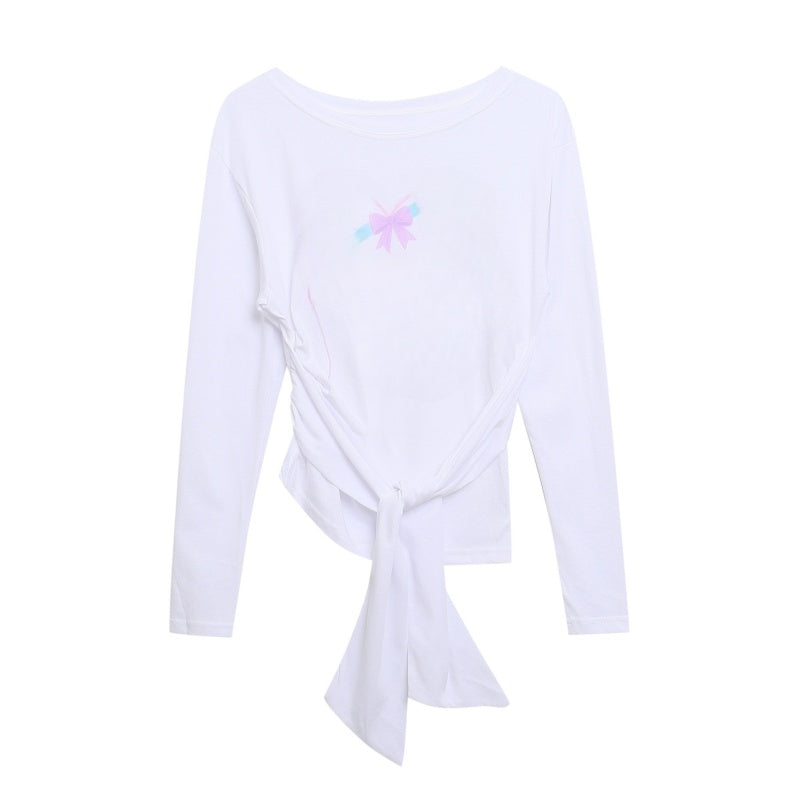 Fashionable Simple Long Sleeve Top